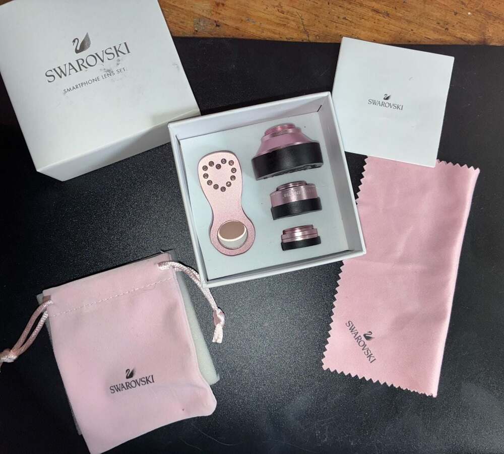 Swarovski Smartphone Lens Set with Crystal Embellished Clip